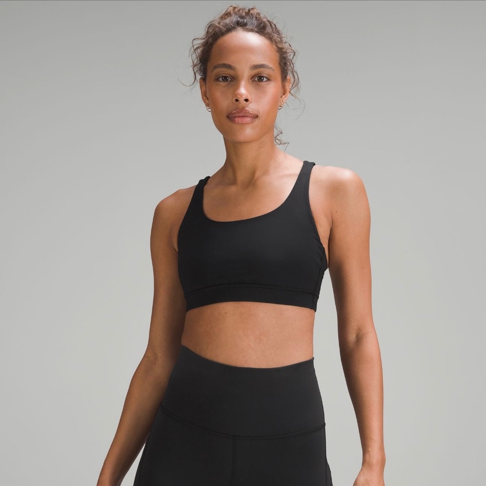 Lululemon Energy Bra *medium support. Size 6, in Black.